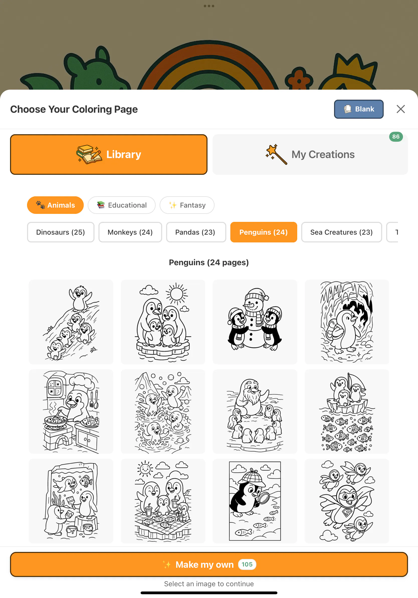 Infinity Coloring Book gallery image