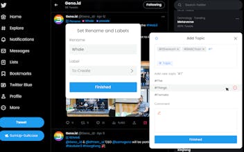 SumUp - Twitter Suitcase gallery image