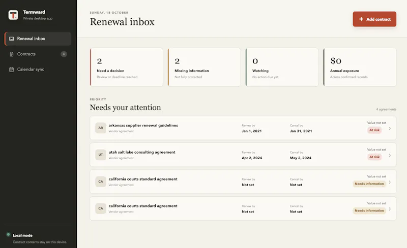 TermWard screenshot 1
