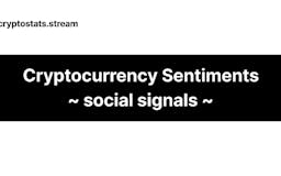 Crypto Sentiment & Social Signals media 3