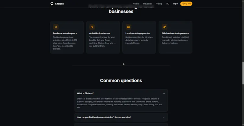 Siteless screenshot 3