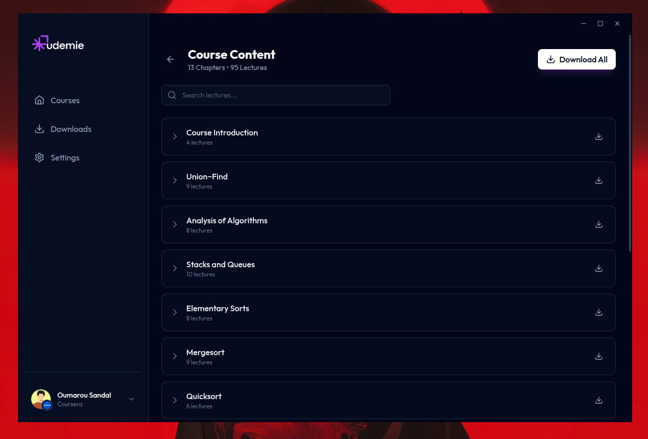 Udemie - Screenshot 3 showing product features and functionality