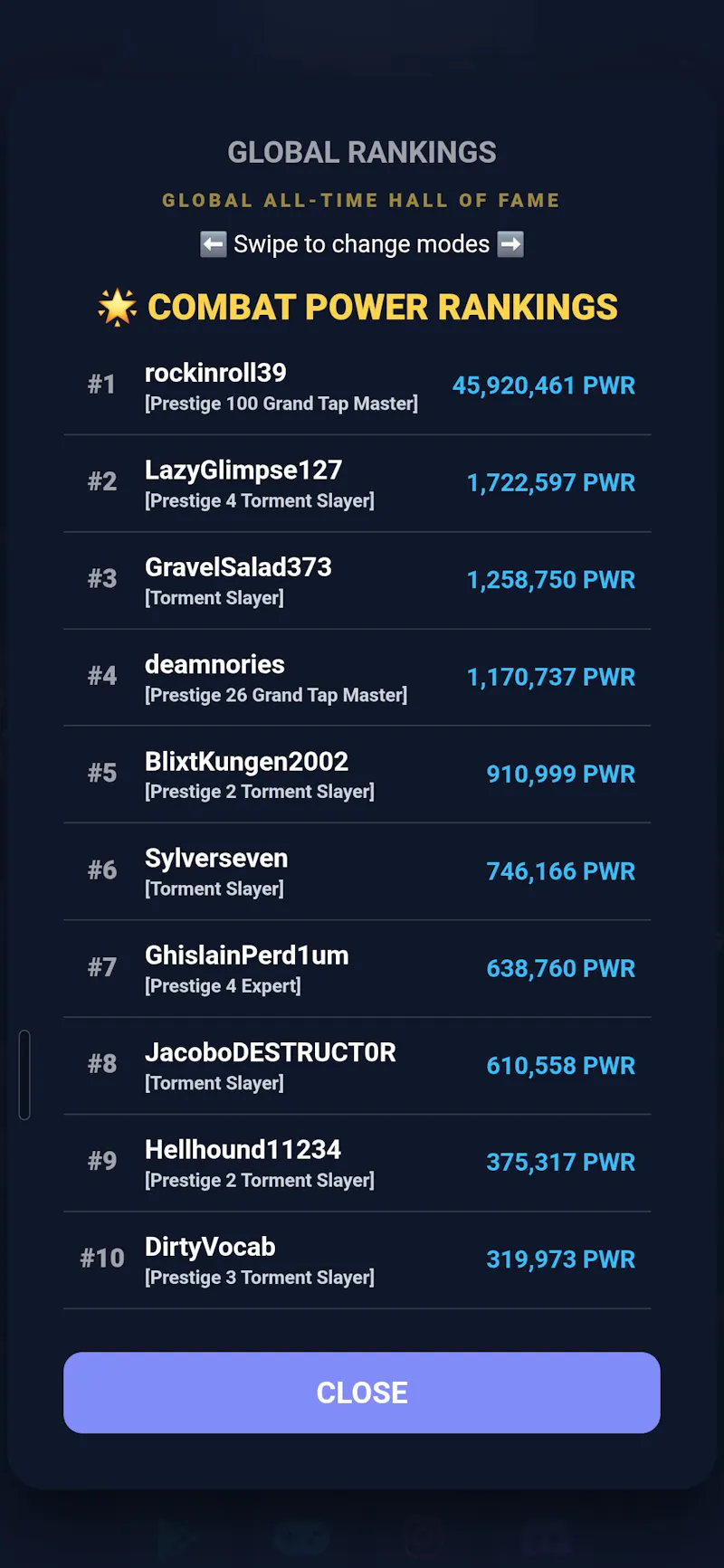 Tap Champion - Tap to be the strongest. screenshot 2