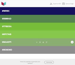 VOCSO Color Palette Generator gallery image