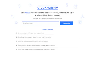 UI/UX Weekly gallery image