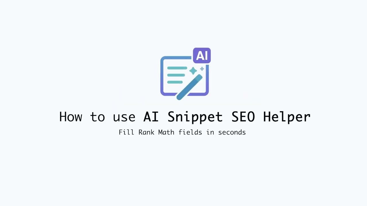 AI Snippet SEO Helper gallery image