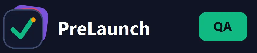 PreLaunchQA logo