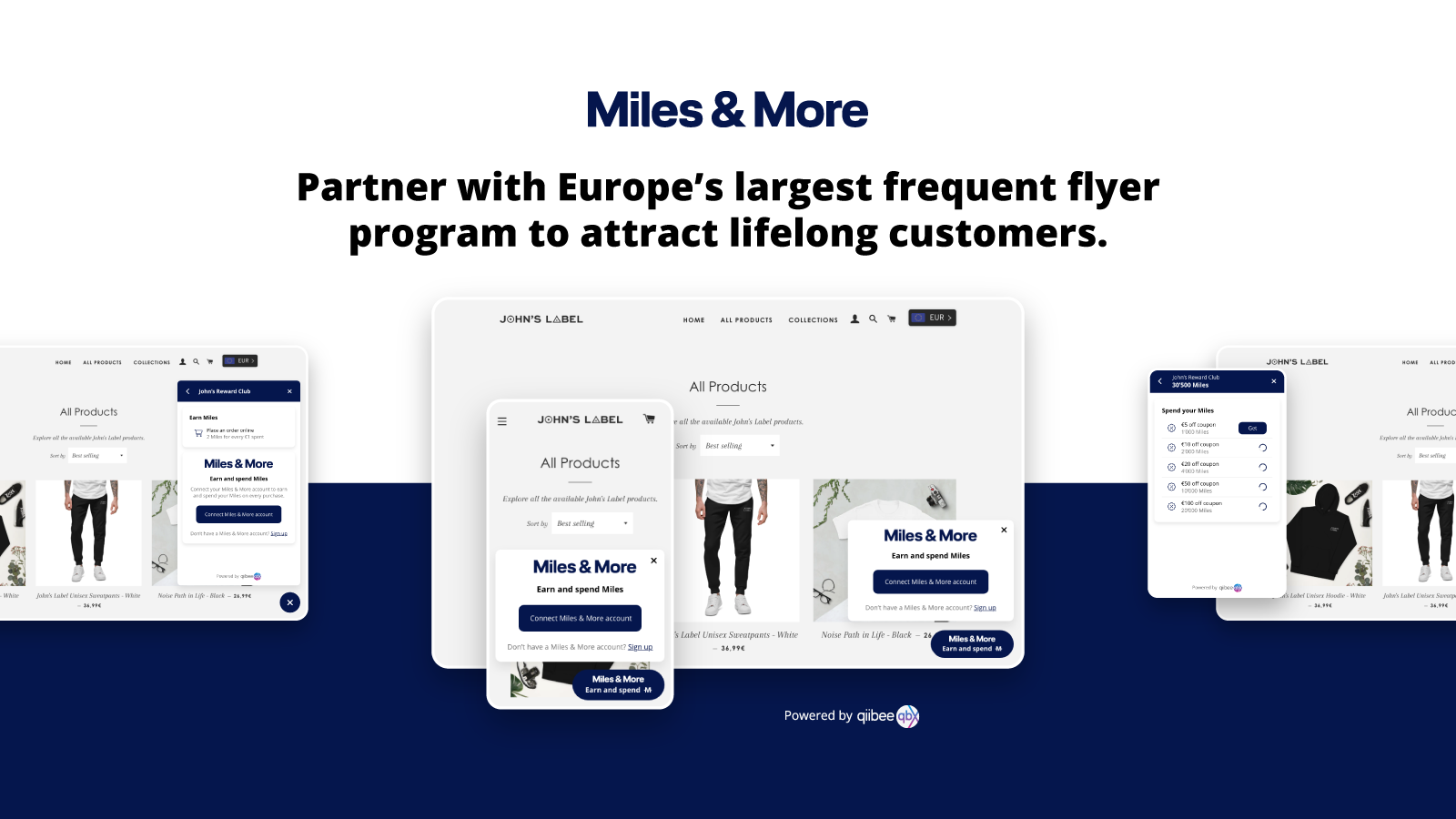Media qiibee - Chương trình Miles dễ cài đặt và nhiều hơn cho Shopify 2