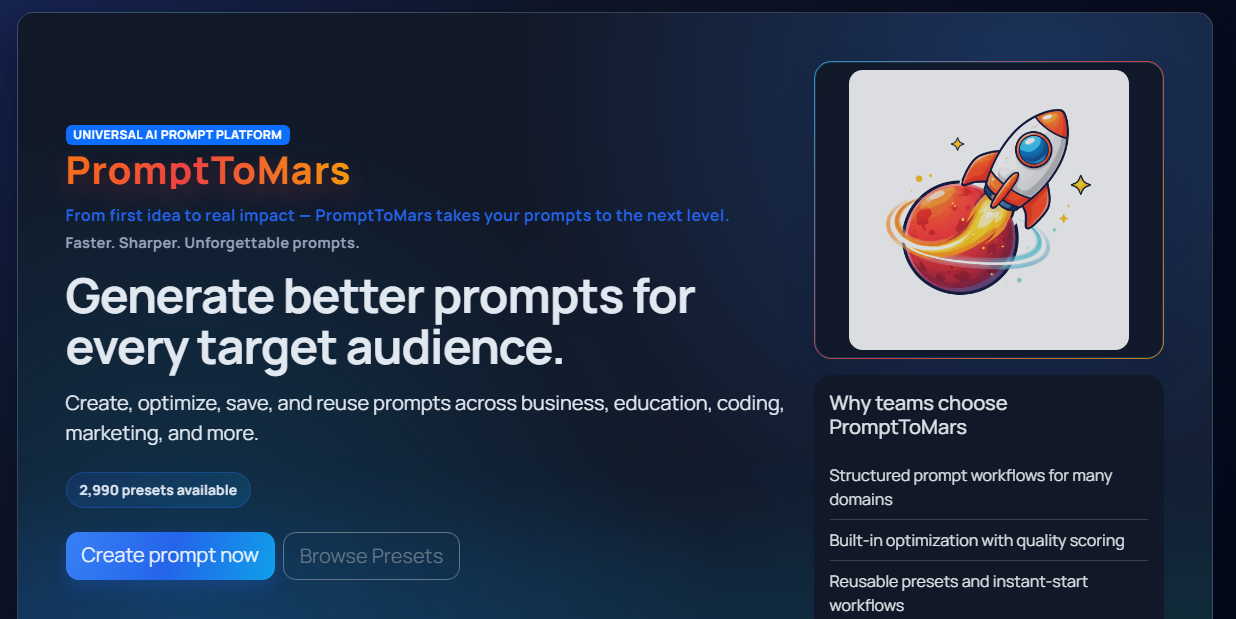 PromptToMars gallery image