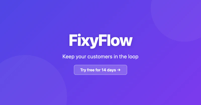FixyFlow screenshot 1
