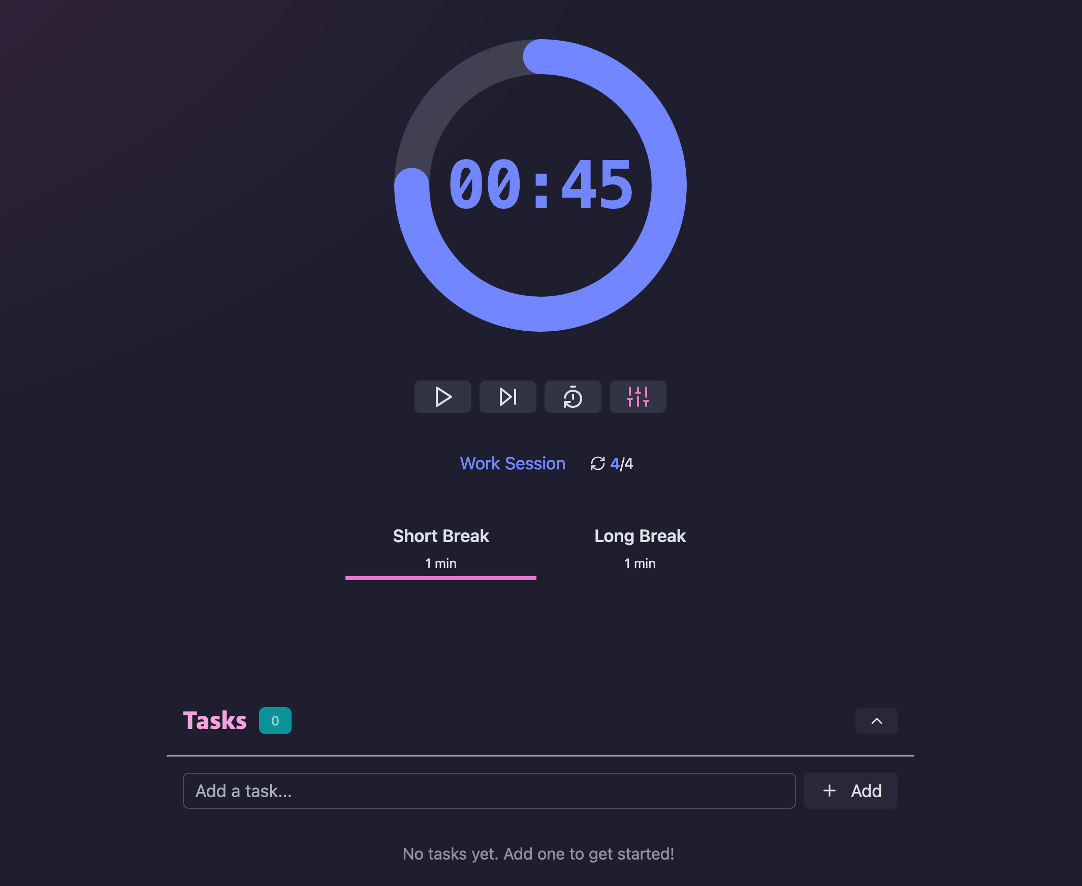 Pomodoro Timer gallery image