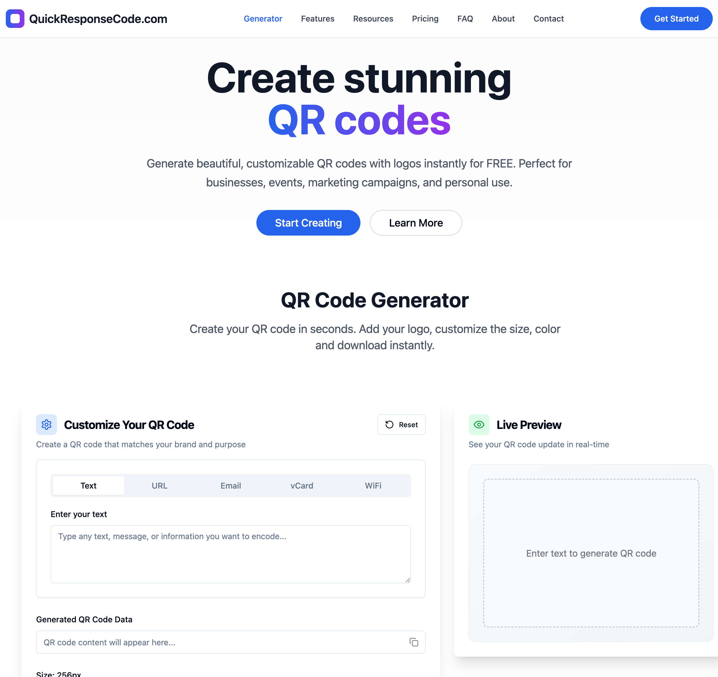 QuickResponseCode.com gallery image