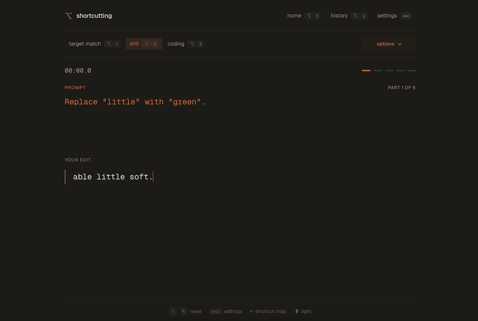 shortcutting screenshot 2
