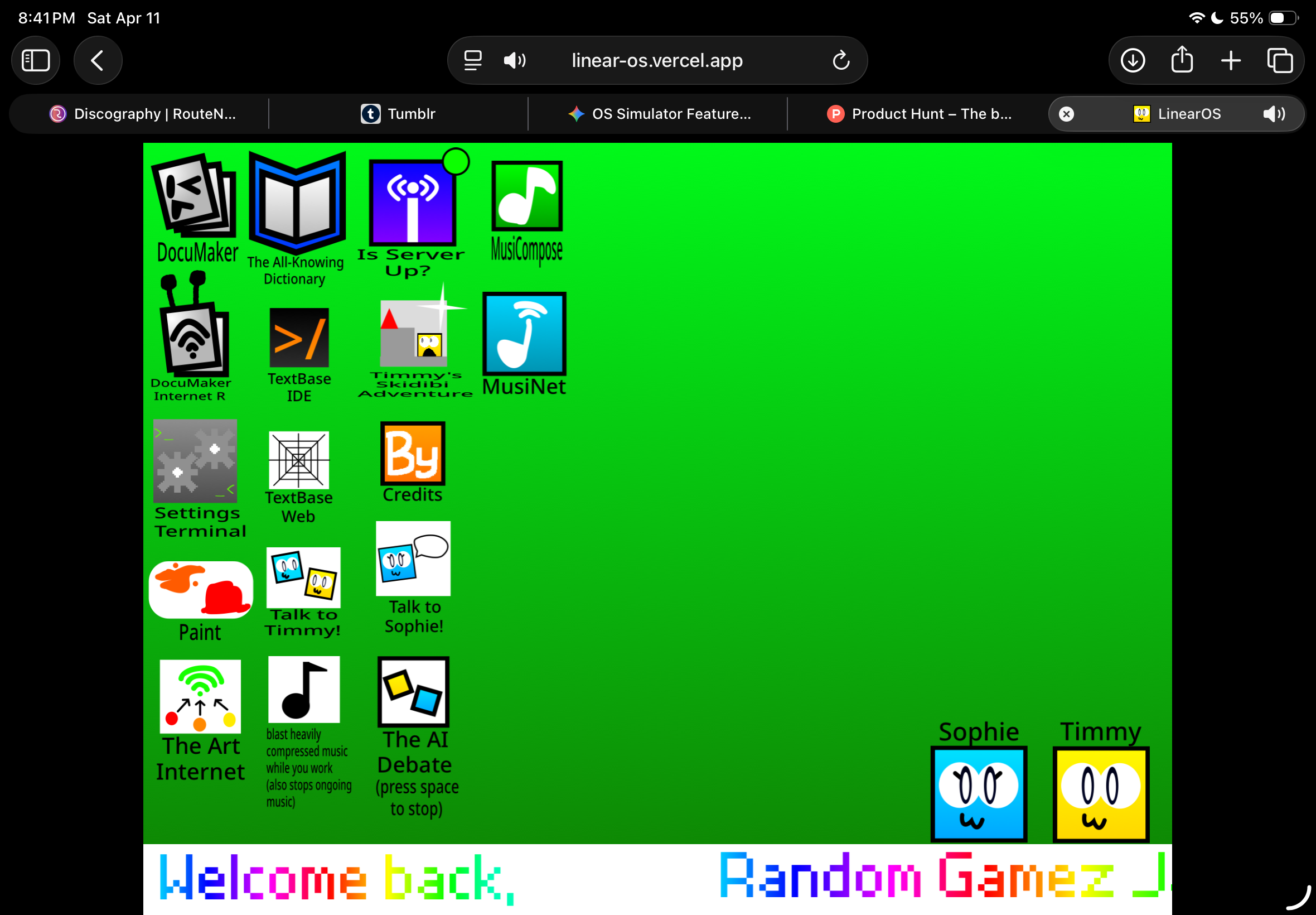 LinearOS — The Browser Operating System gallery image