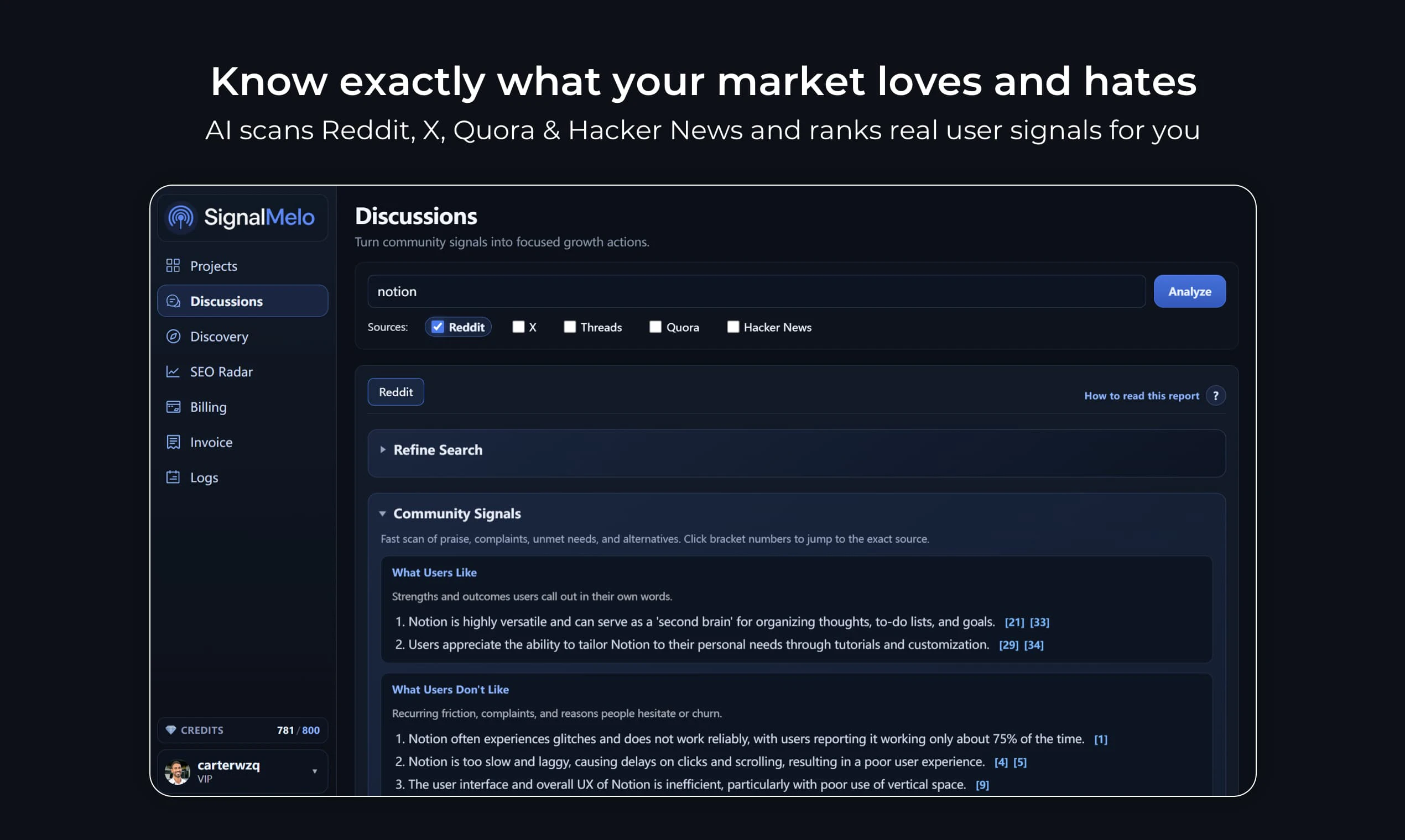 SignalMelo screenshot 4