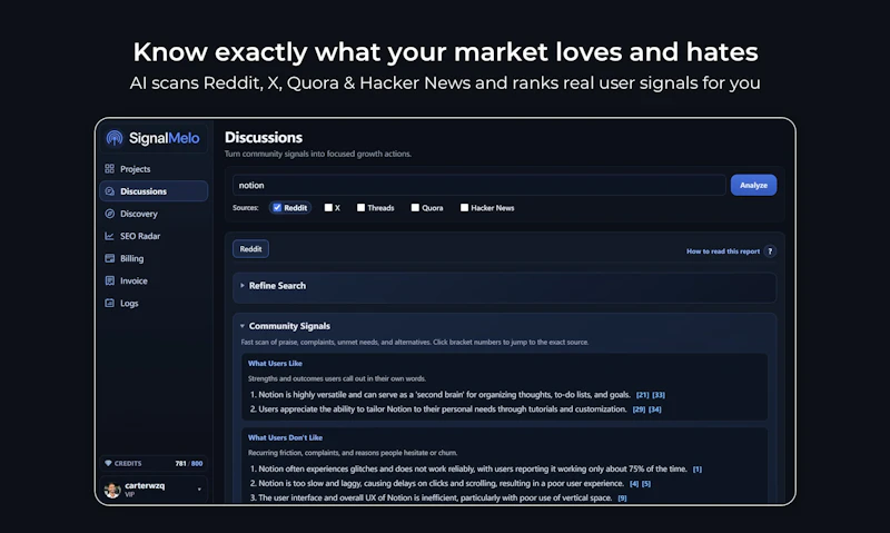 SignalMelo screenshot 4