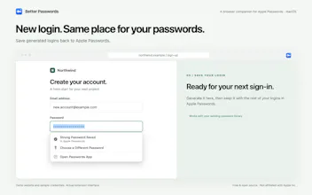 Better Passwords - for Apple Passwords gallery image