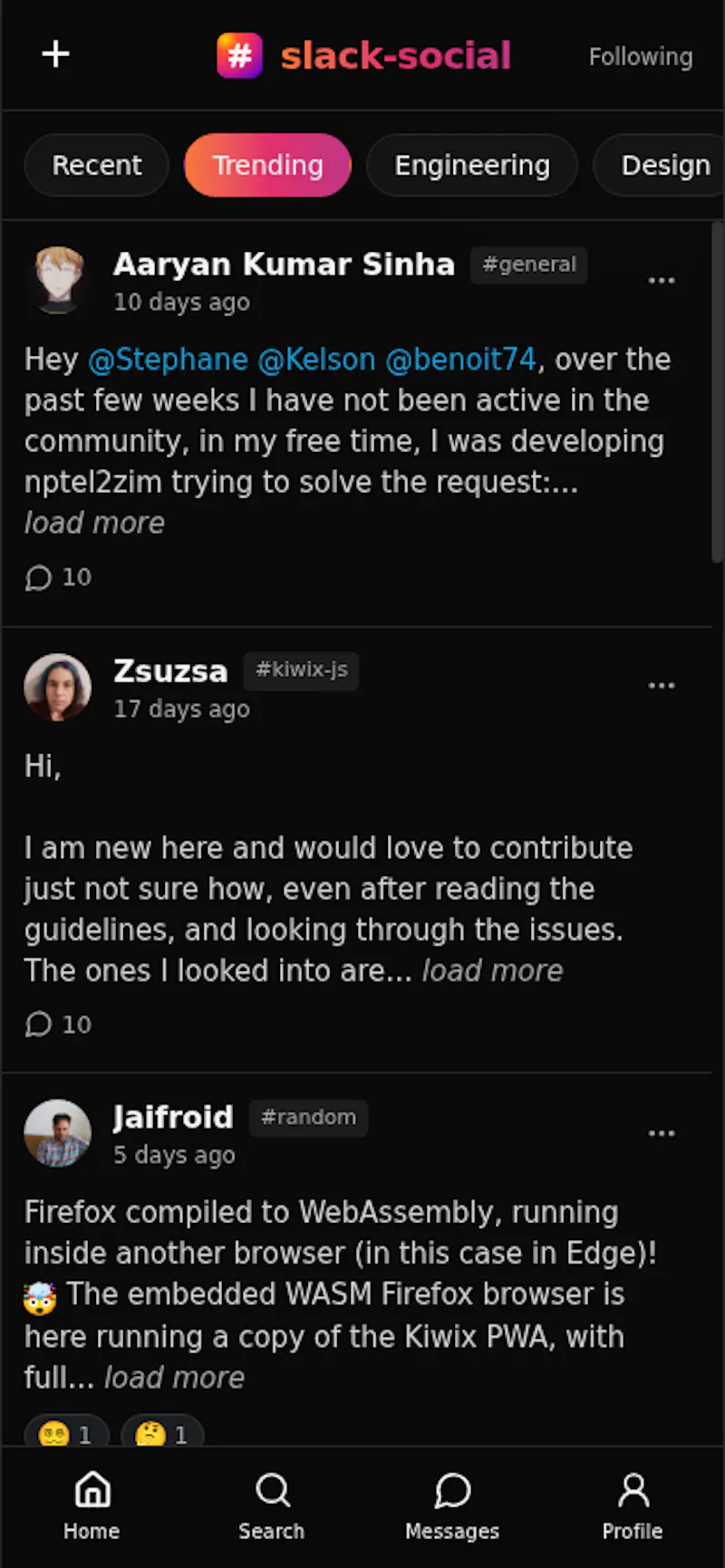 slack-social screenshot 3