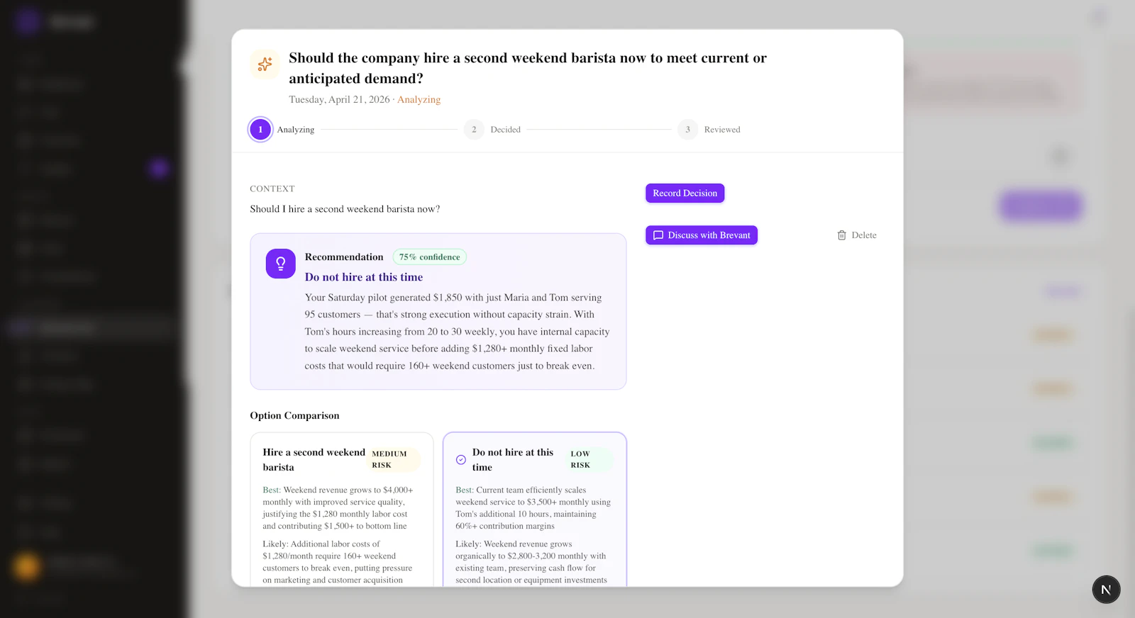 Brevant screenshot 6