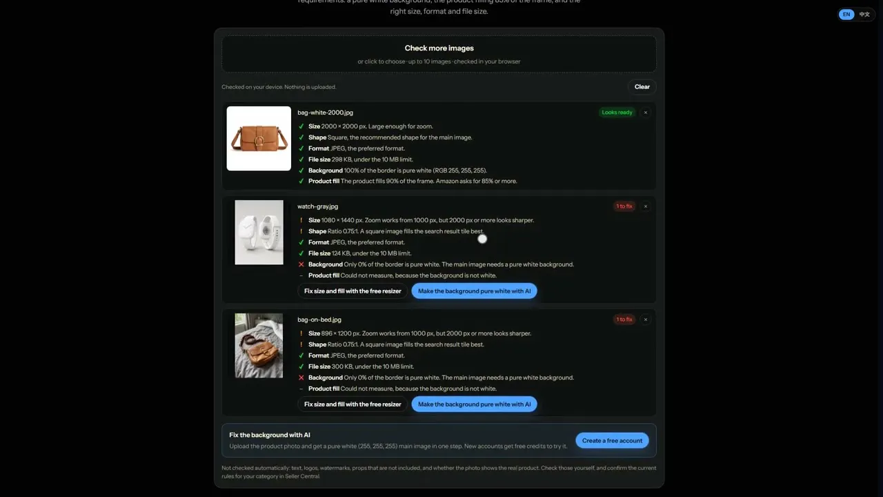 Amazon Main Image Checker gallery image
