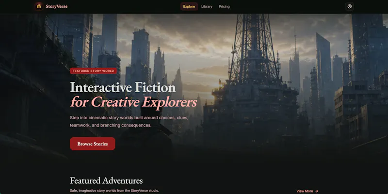 StoryVerse screenshot 1