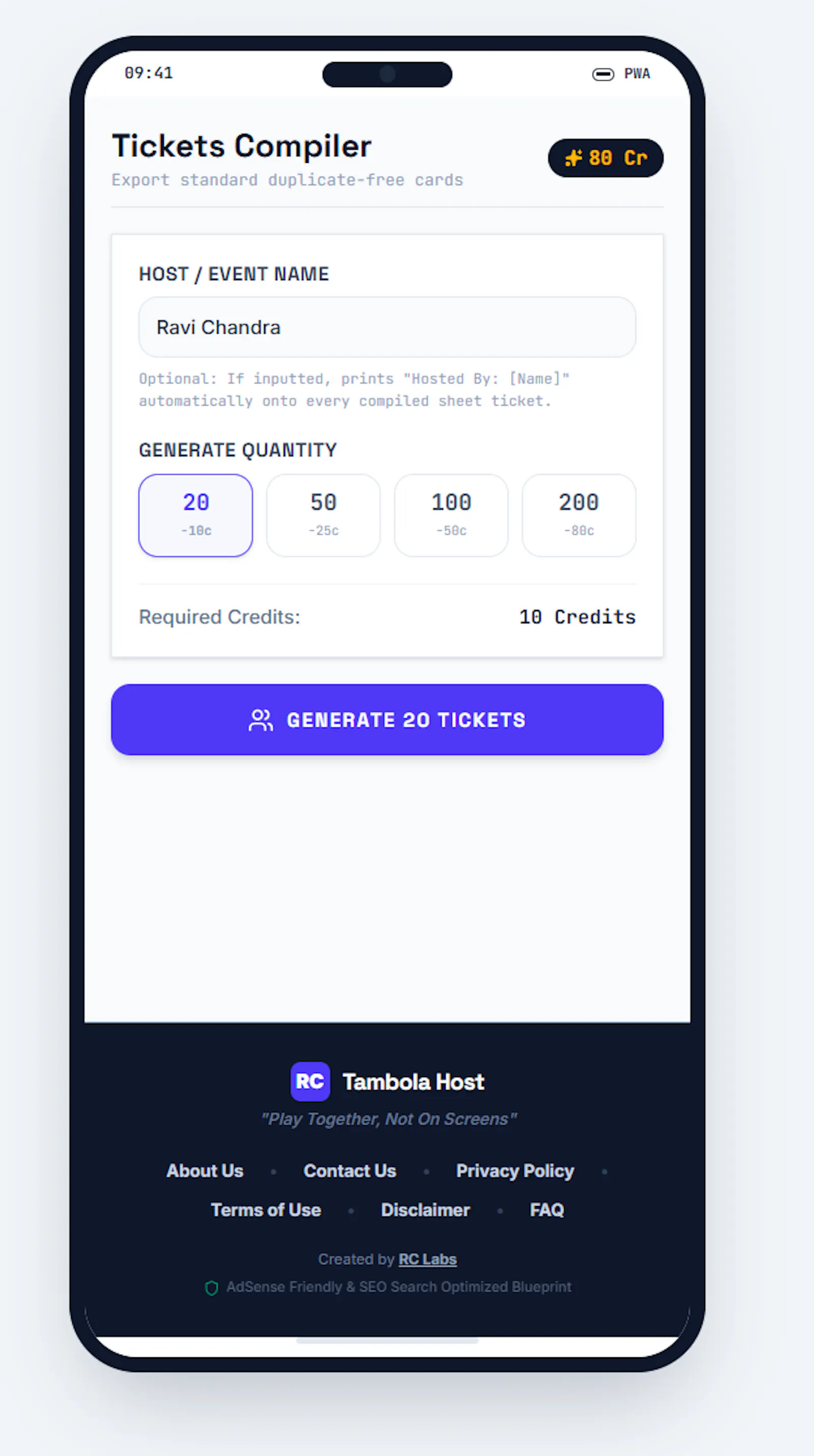 Tambola Host screenshot 4