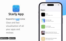 Starly — manage reviews in the app store media 1