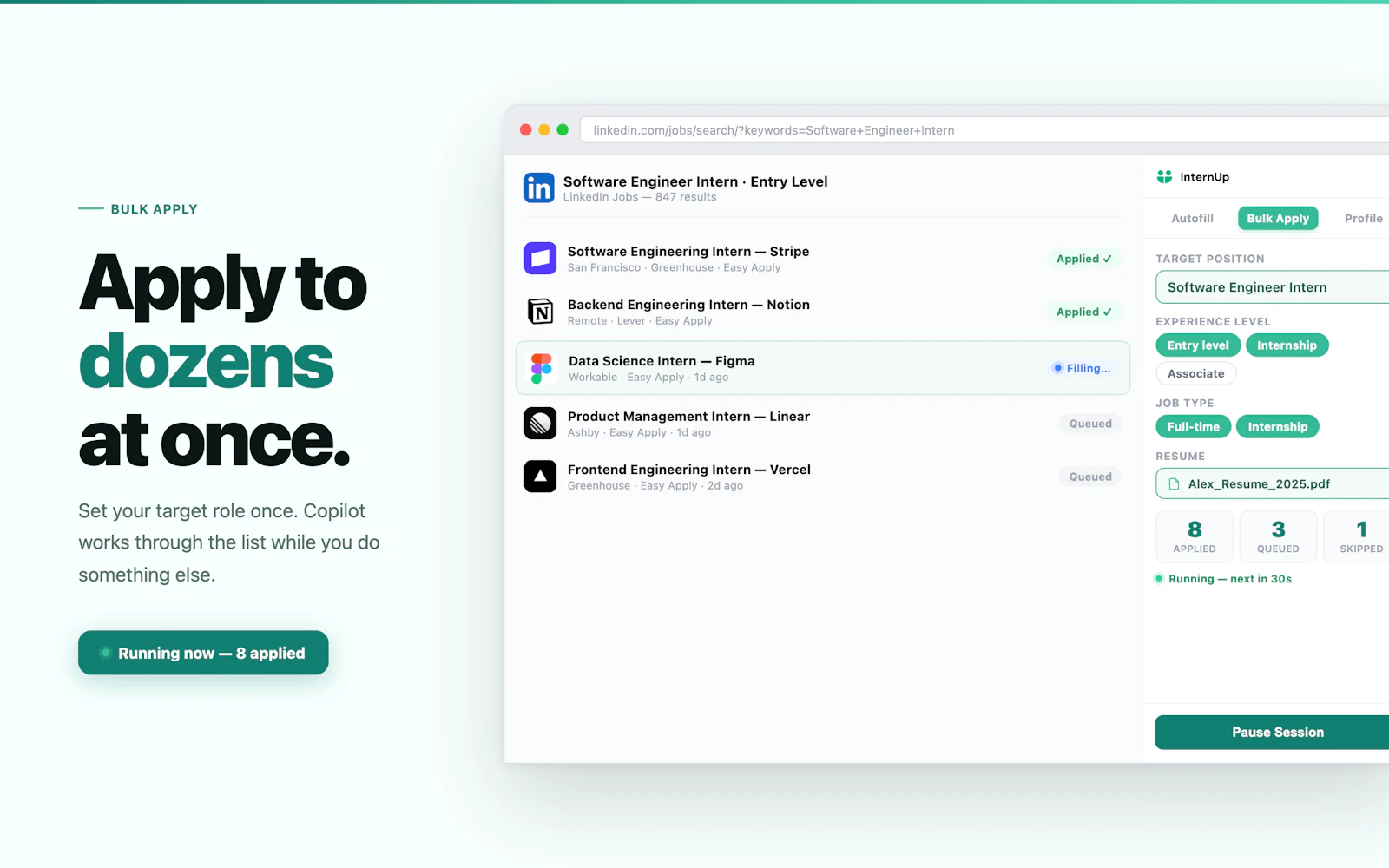 InternUp Copilot screenshot 5