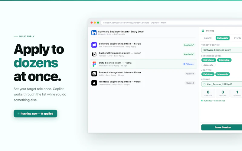 InternUp Copilot screenshot 5