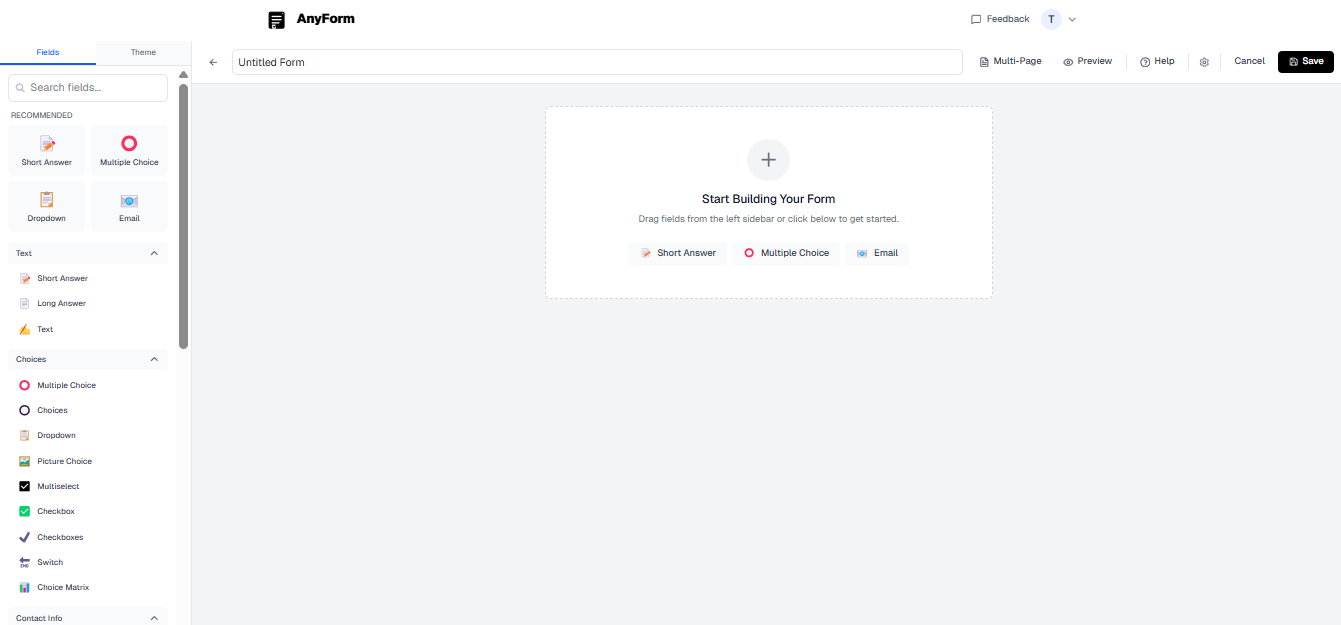 AnyForm - Screenshot 3 showing product features and functionality