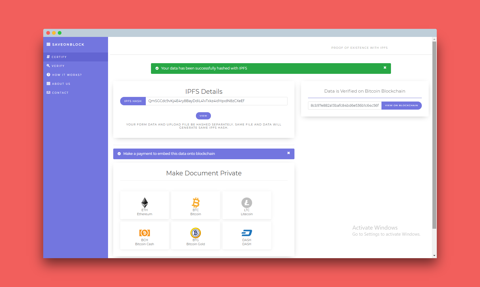 SaveOnBlock gallery image