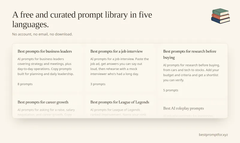 BestPromptFor XYZ screenshot 1