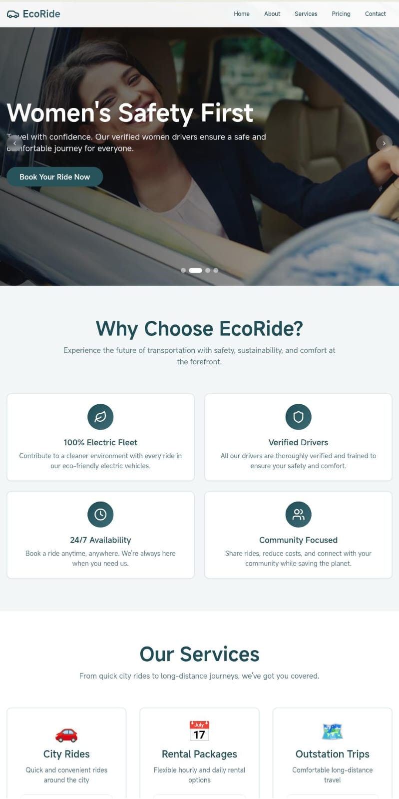 EcoRide - Screenshot 2 preview