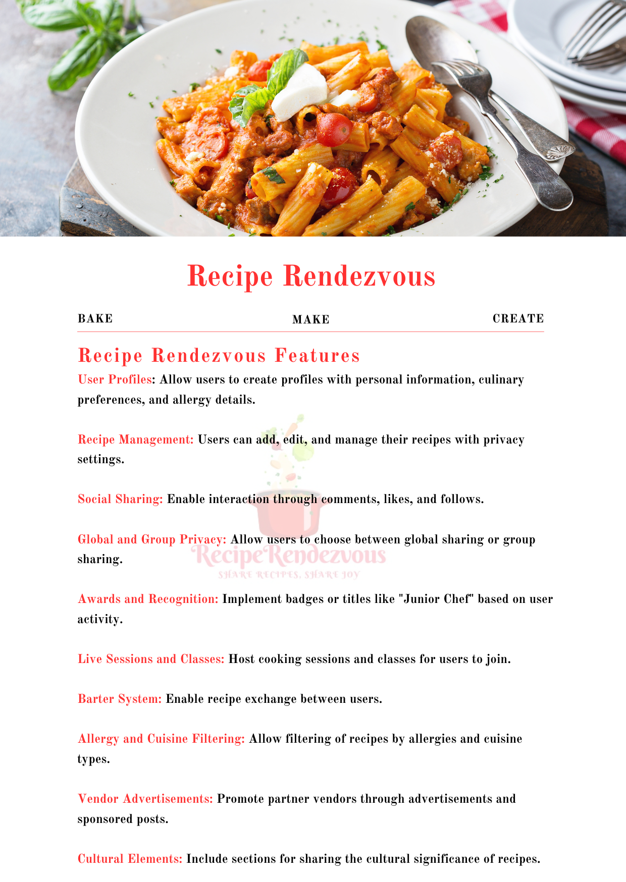 Recept rendezvous media 2