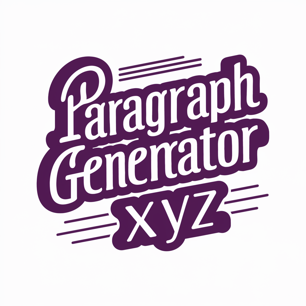 ParagraphGeneratorXYZ