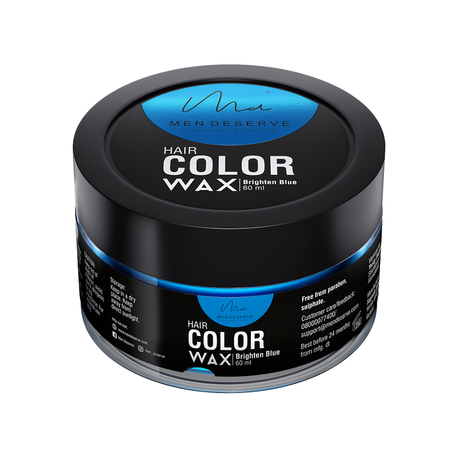 Buy Hair Color Wax Blue