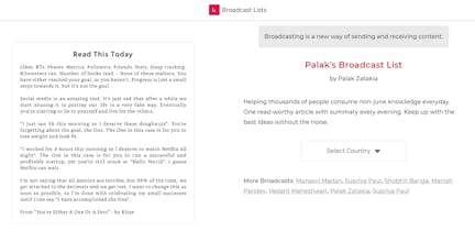 Broadcast Lists gallery image