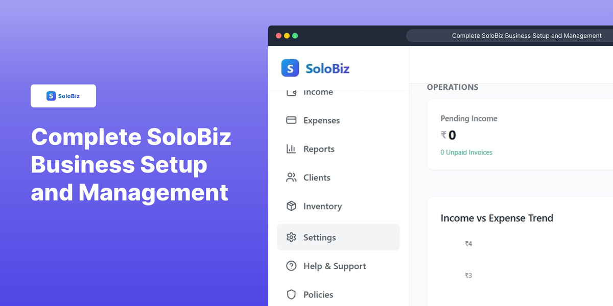 SoloBiz - Complete Business Management gallery image