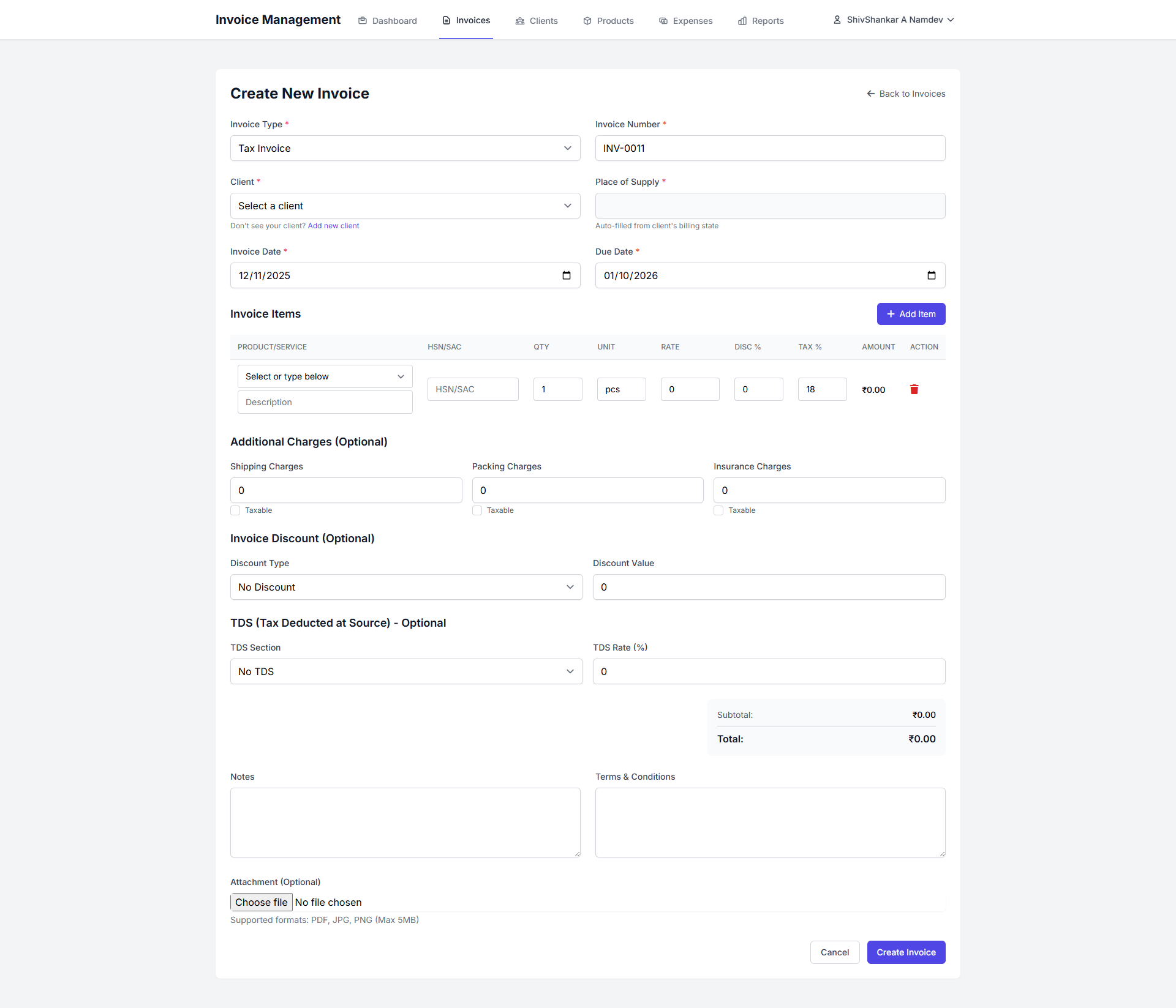 InvoiceRadar – GST-Compliant Invoicing - Screenshot 4 showing product features and functionality