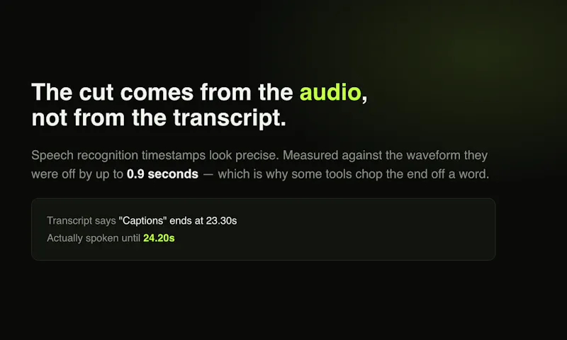 Caption & Cut screenshot 4
