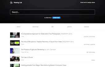Viewing List gallery image