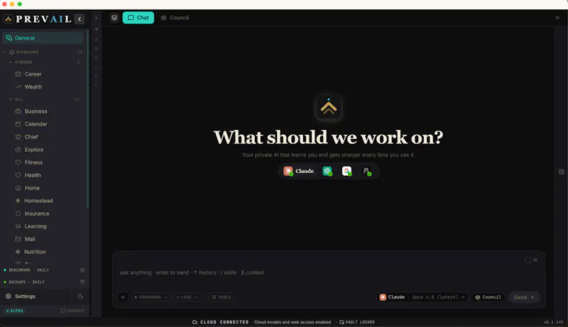 Prevail screenshot 2