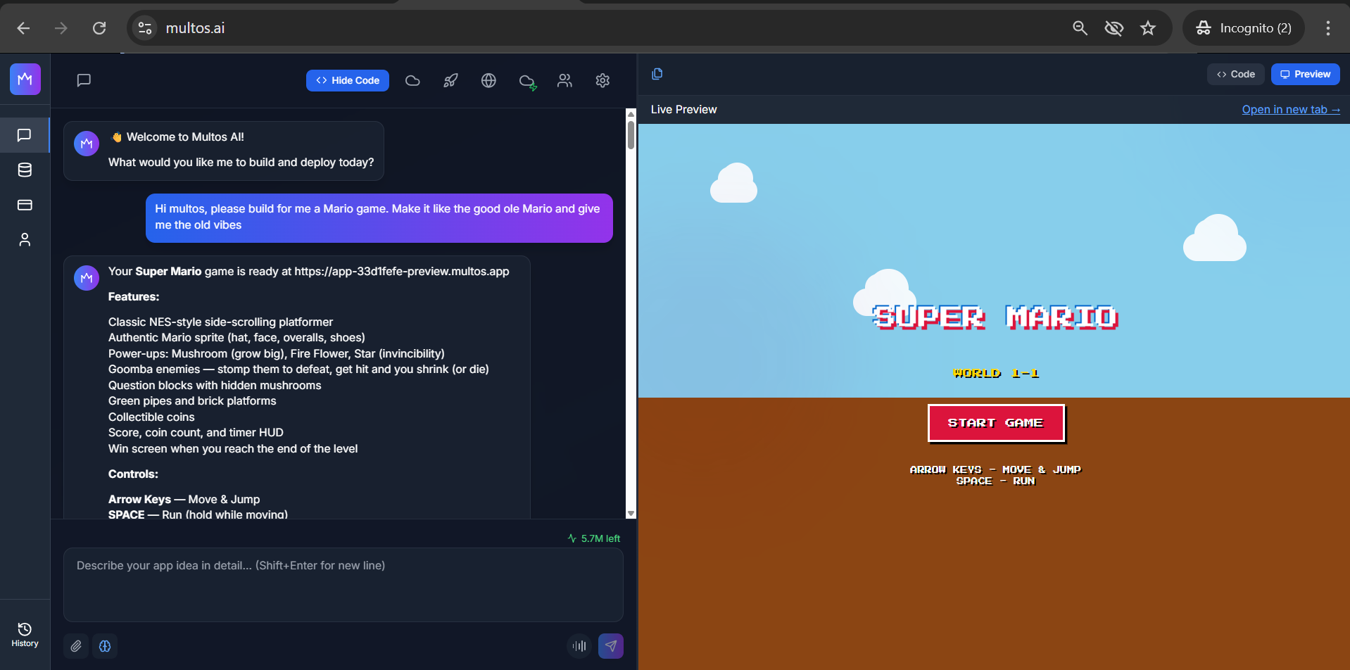 Multos AI gallery image