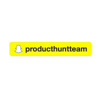 Unofficial Snapchat button logo