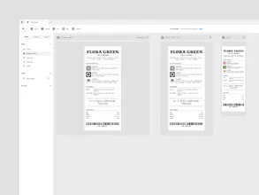 Receipt - Minimal Portfolio Template gallery image