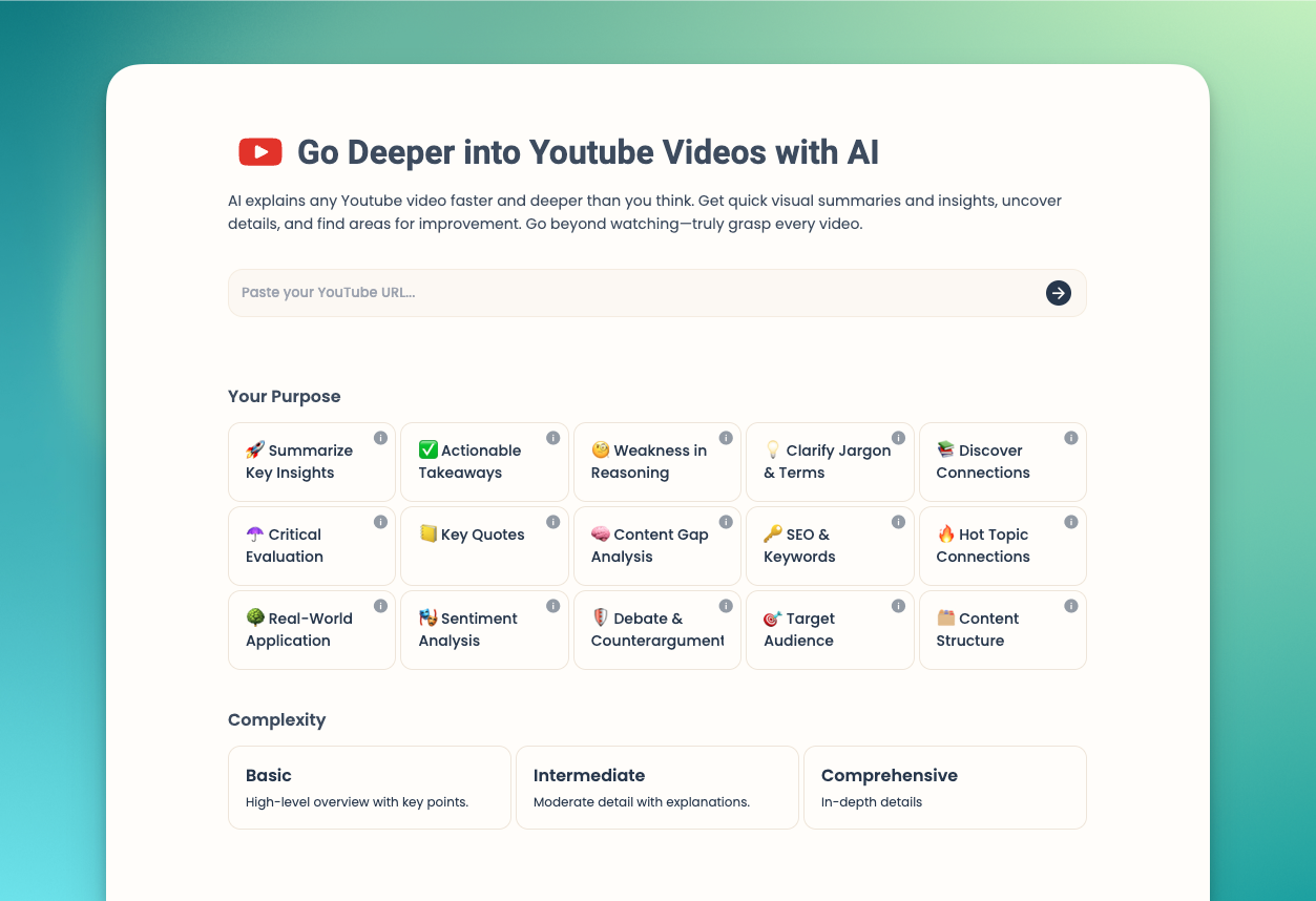 startuptile Tubit AI-Go Deeper into Youtube Videos with AI