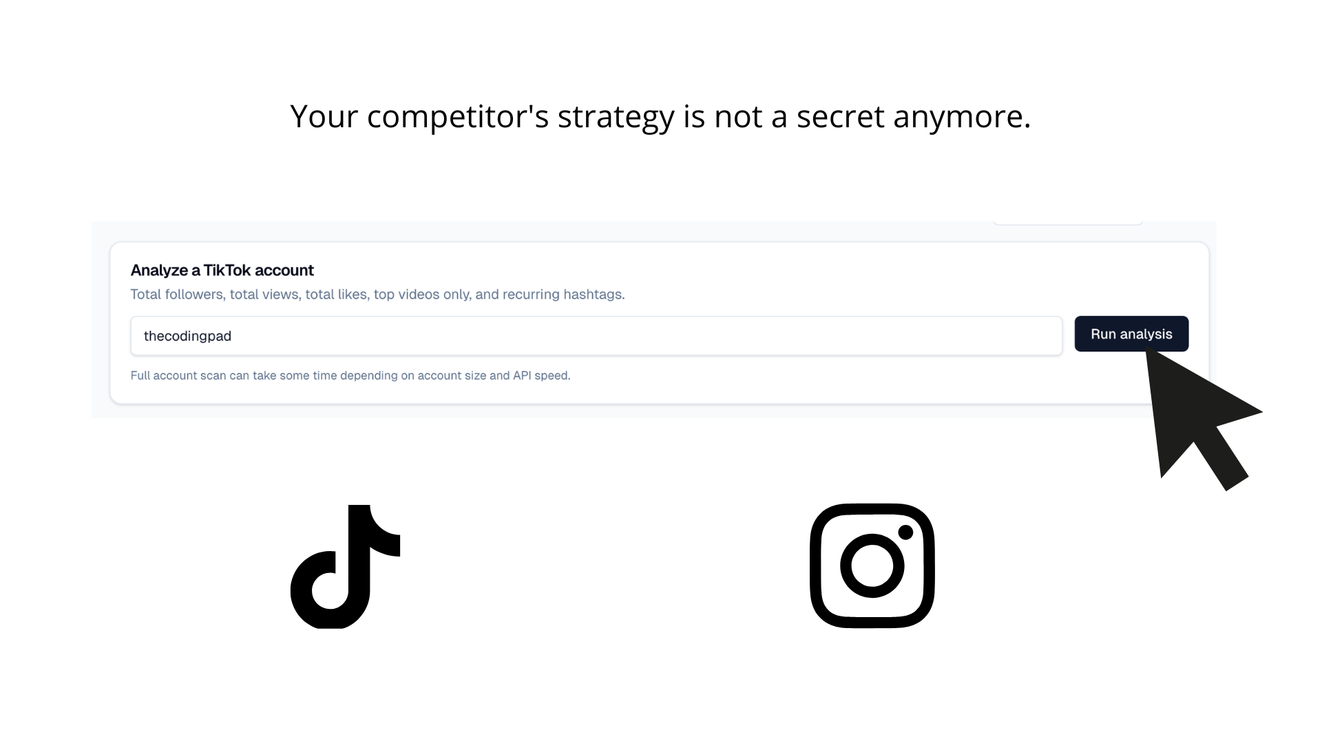 TikTok & Instagram Account Analyzer - Screenshot 3 showing product features and functionality