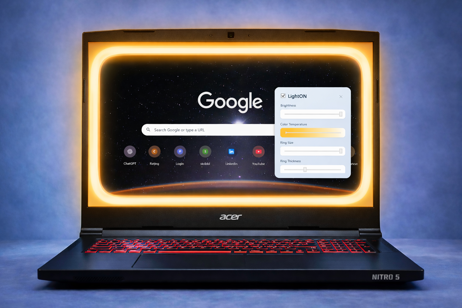 LightON - Screenshot 2 showing product features and functionality