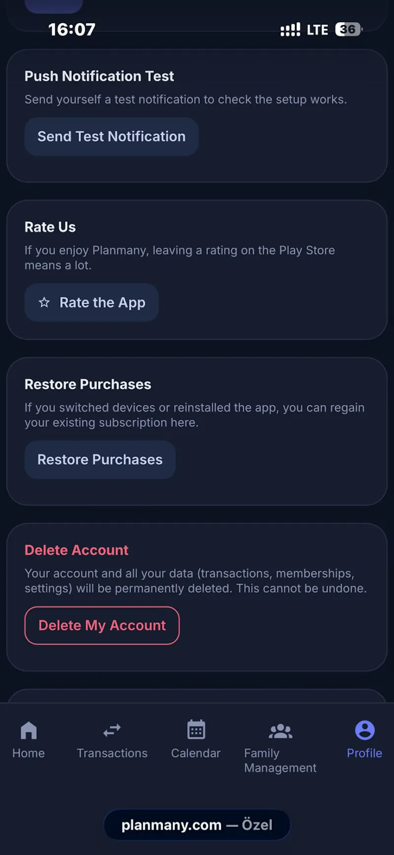 Planmany screenshot 5