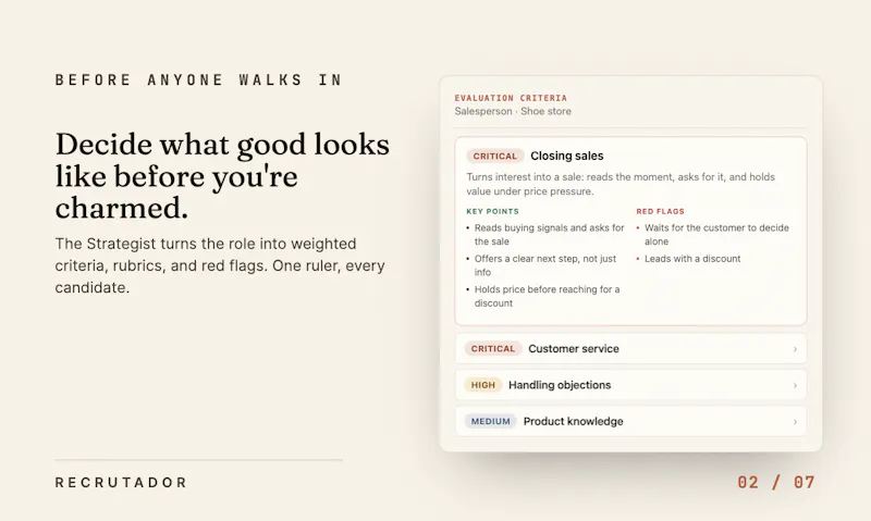 Recrutador screenshot 2